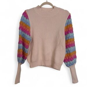 Pastel Cloud Sleeve Sweater | NWT​​